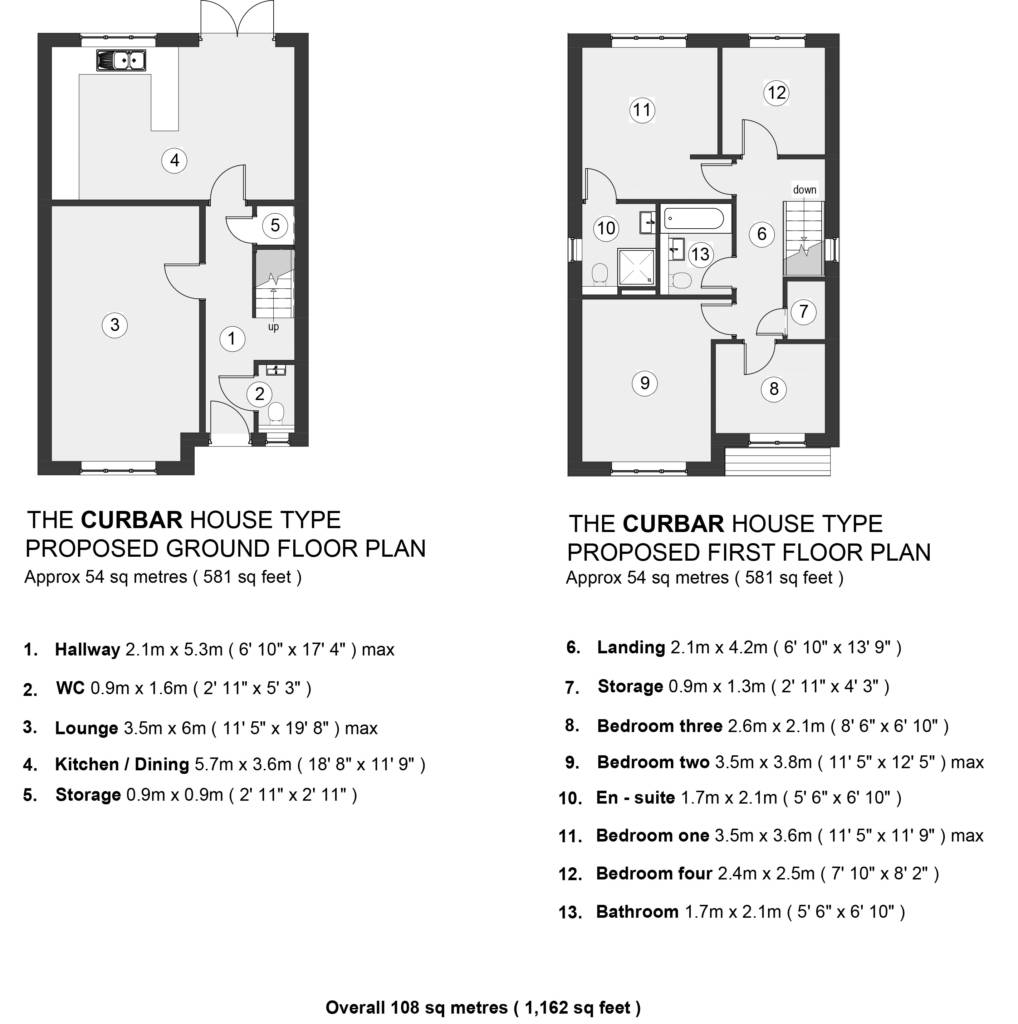 Curbar Home Floor Plan Linell Homes